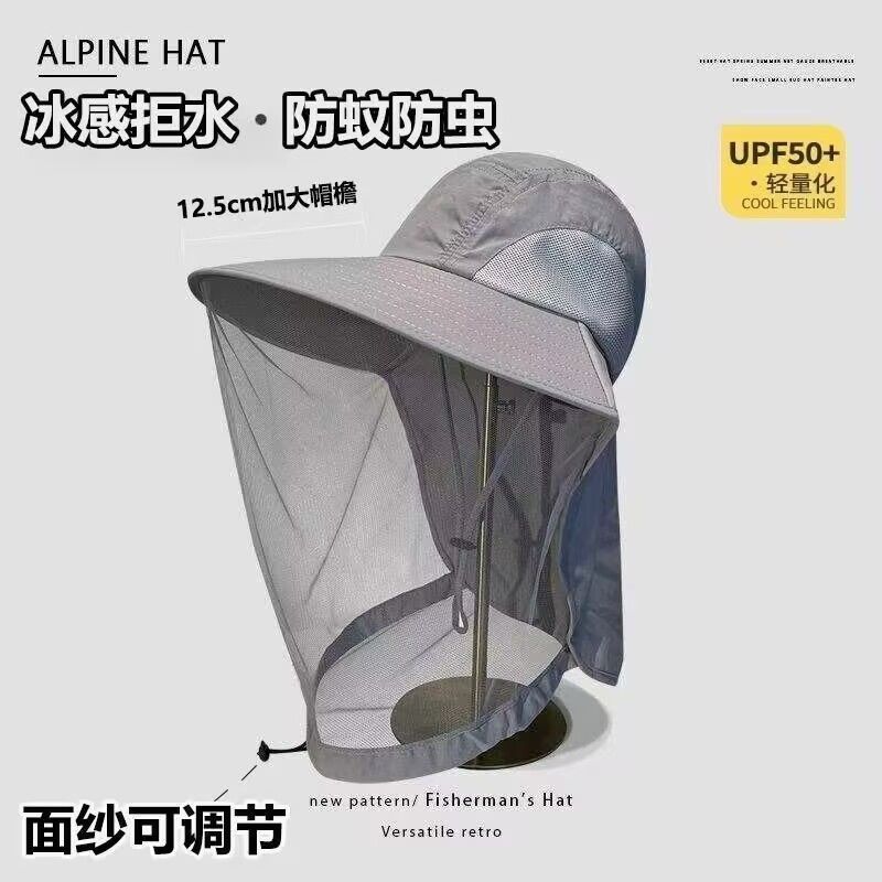 メッシュサンハット ネックバンドと調節可能なヘッドバンド付き - Sun Hat Wide Brim のレビューと価格
