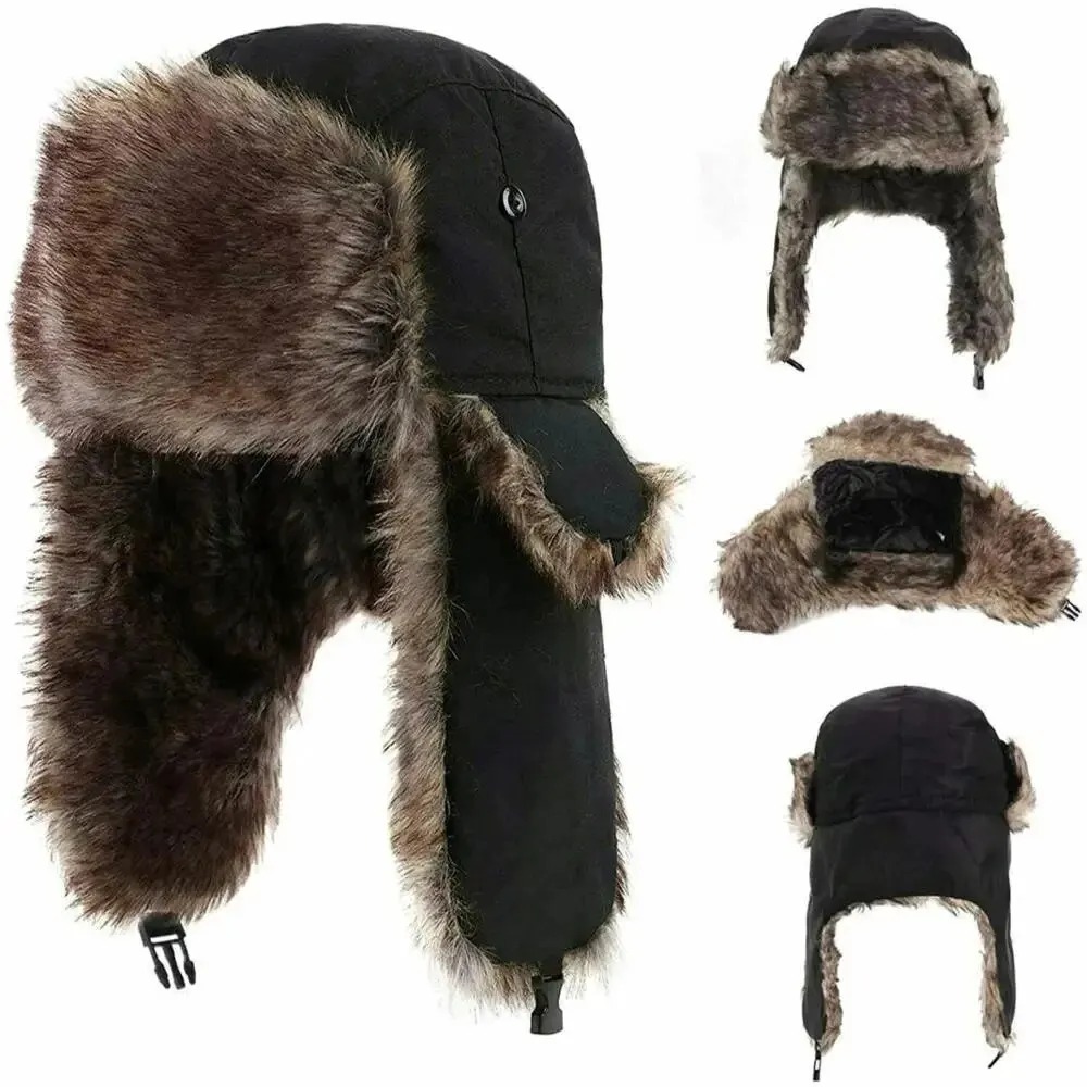 メンズウィンタートラッパーアビエイタートルーパーイヤーフラッ - Trapper Hat Ear Flap のレビューと価格