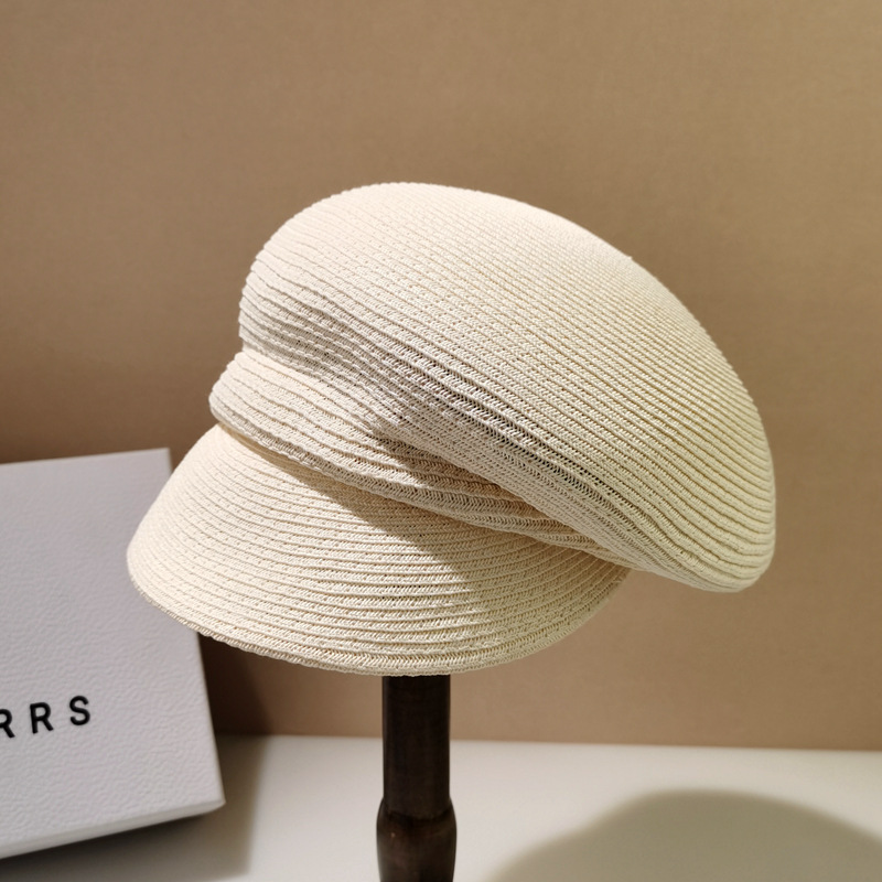女性のための新しい夏の帽子,男の子のための,女性のための,フ - Newsboy Cap Ivy のレビューと価格