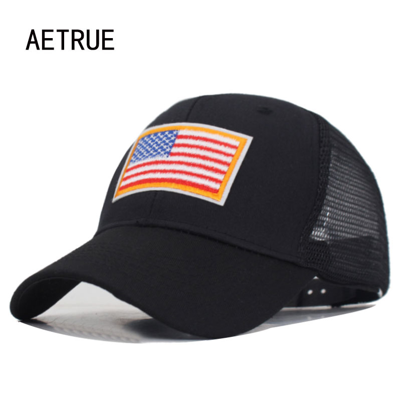 AETRUE 高品質米国旗野球キャップ男性女性イーグルお父さ - Golf Cap Dad のレビューと価格