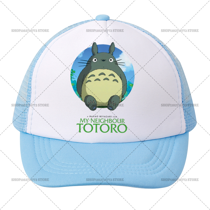 トトロ野球帽女性かわいい漫画宮崎アニメプリントピークキャップ - Trucker Cap Mesh のレビューと価格