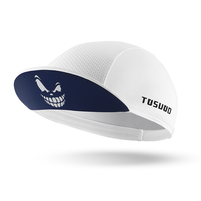 ハロウィンサイクリングスカルキャップゴーストフェイススマイリ - Skull Cap Helmet Liner のレビューと価格