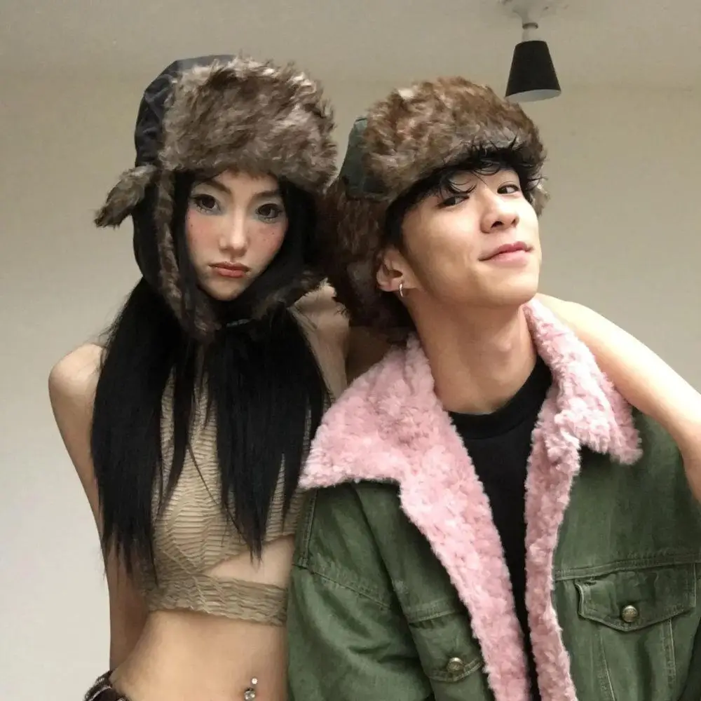1PC 冬用トラッパー アビエイター トルーパー イヤーフラ - Trapper Hat Ear Flap のレビューと価格