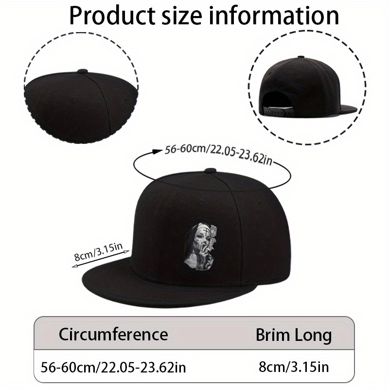 ファッションフラットブリム野球帽調節可能なヴィンテージスタイ - Snapback Hat Flat のレビューと価格