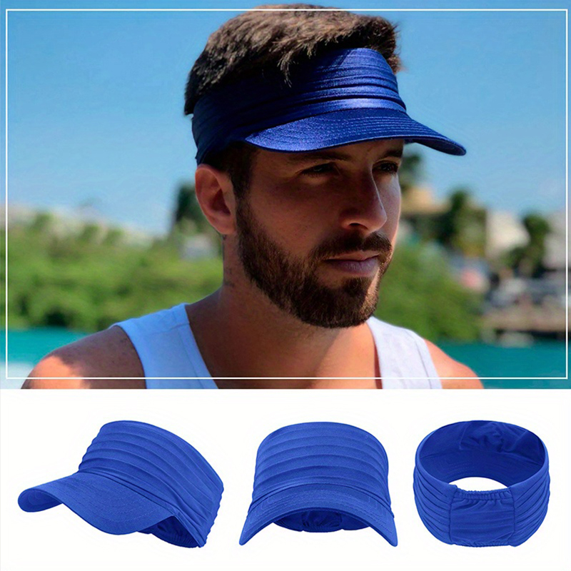春夏用トップレスサンハット アウトドア用 男女兼用 おしゃれ - Visor Sun Hat のレビューと価格