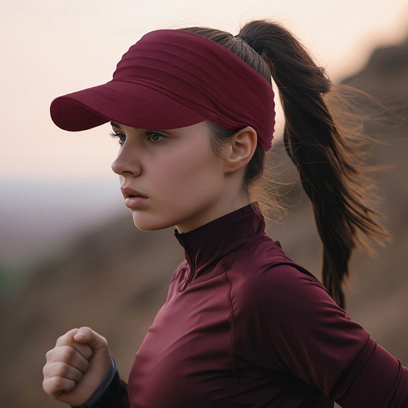 春夏用トップレスサンハット アウトドア用 男女兼用 おしゃれ - Visor Sun Hat のレビューと価格