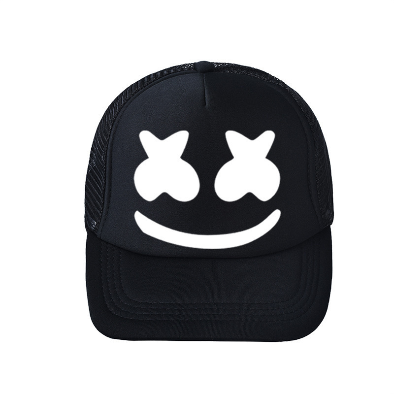 DJ ヒップポップ帽子マシュメロコスプレ野球帽サンシェード調 - Trucker Cap Mesh のレビューと価格