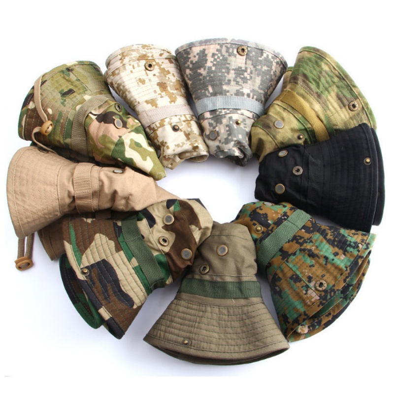 迷彩戦術ブーニーハット キャンプ 登山 バケットスナイパーハ - Boonie Hat Tactical のレビューと価格