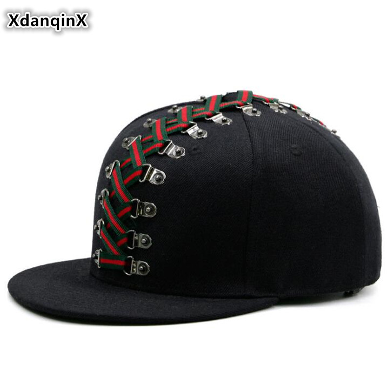 ノベルティパンクスタイルヒップホップキャップ平つば帽子個性フ - Snapback Hat Flat のレビューと価格