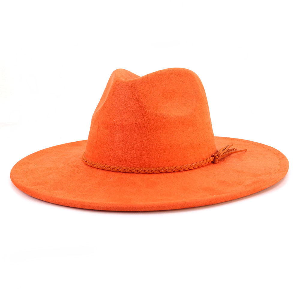 ヴィーガンスエードハット ティアドロップ型 9.5cm ワイ - Fedora Hat Wool のレビューと価格