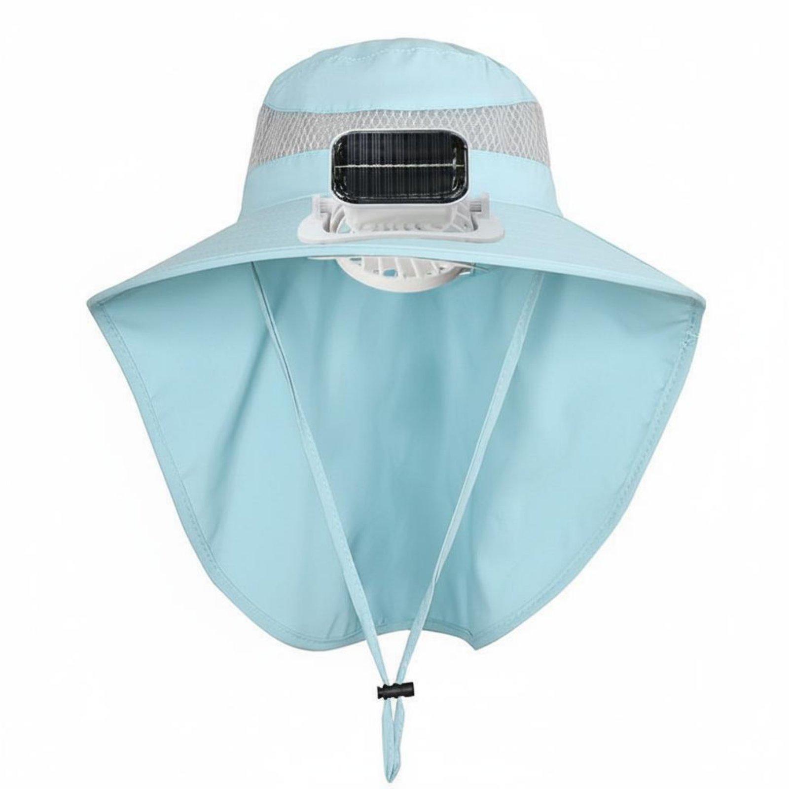 調節可能な子供用日よけ帽子ソーラーファン冷却バイザーキャップ - Visor Sun Hat のレビューと価格
