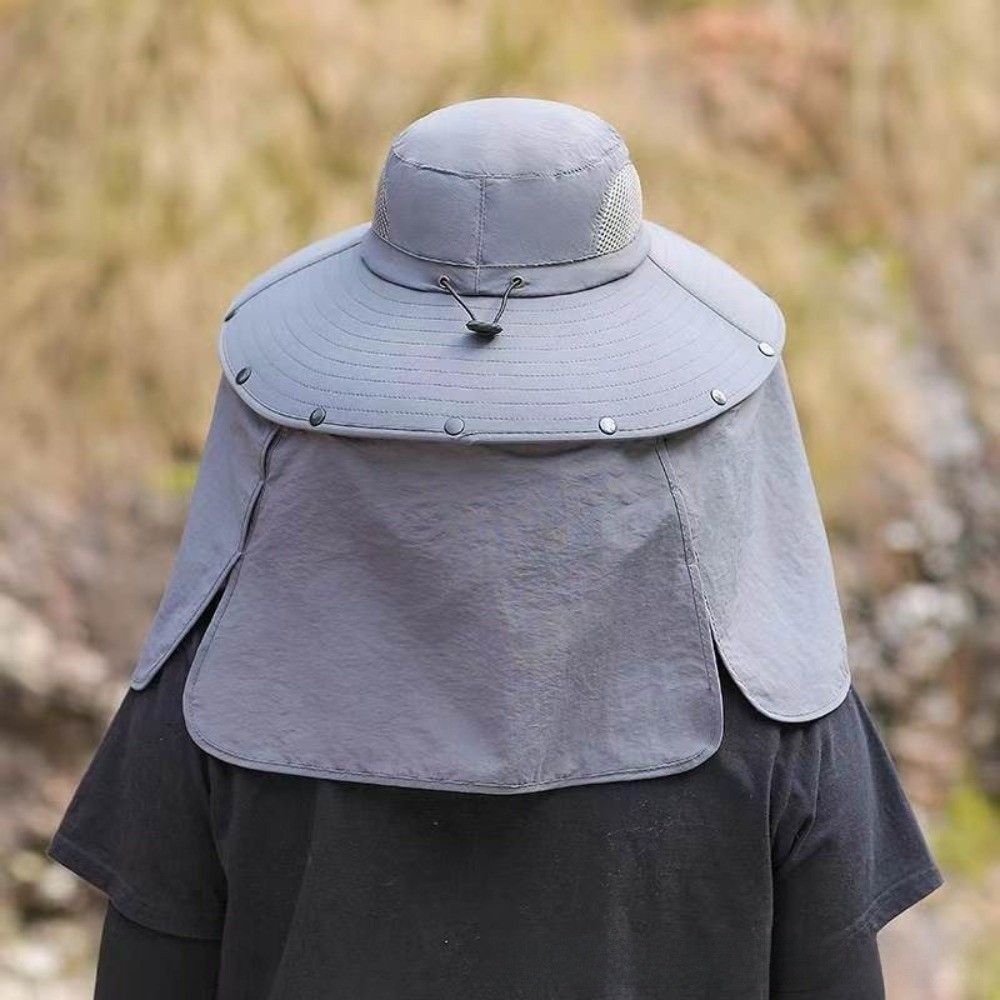 取り外し可能な布製メンズサンハット大きなつばネック保護女性用 - Visor Sun Hat のレビューと価格