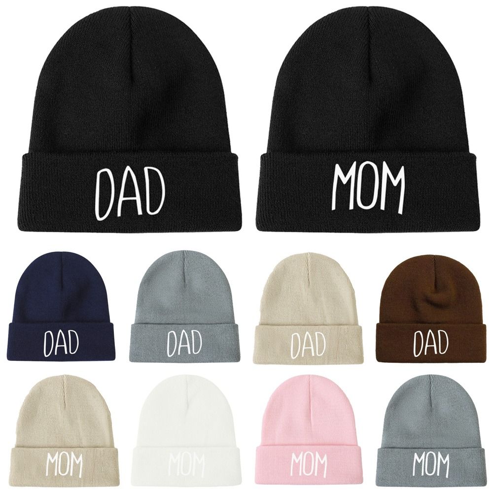 ストレッチ素材のカフ付きニットビーニー、お父さんお母さんお揃 - Beanie Cuffed Knit のレビューと価格