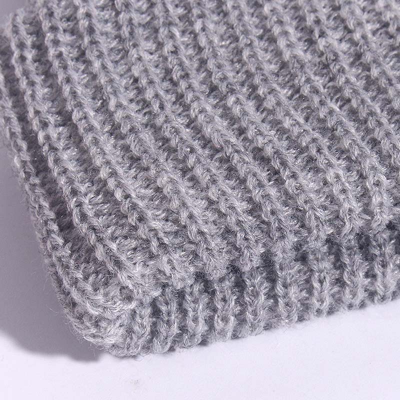 ユニセックスウィンターチャイルドリブニットカフショートメロン - Beanie Cuffed Knit のレビューと価格