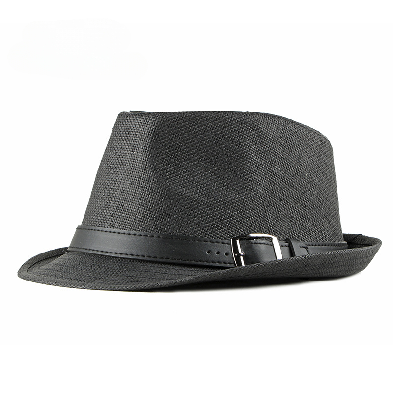 夏麦わら帽子男性韓国ファッション帽子女性サンバイザー英国レト - Fedora Hat Wool のレビューと価格